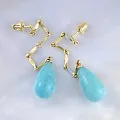 Серьги с бирюзой Серьги с бирюзой